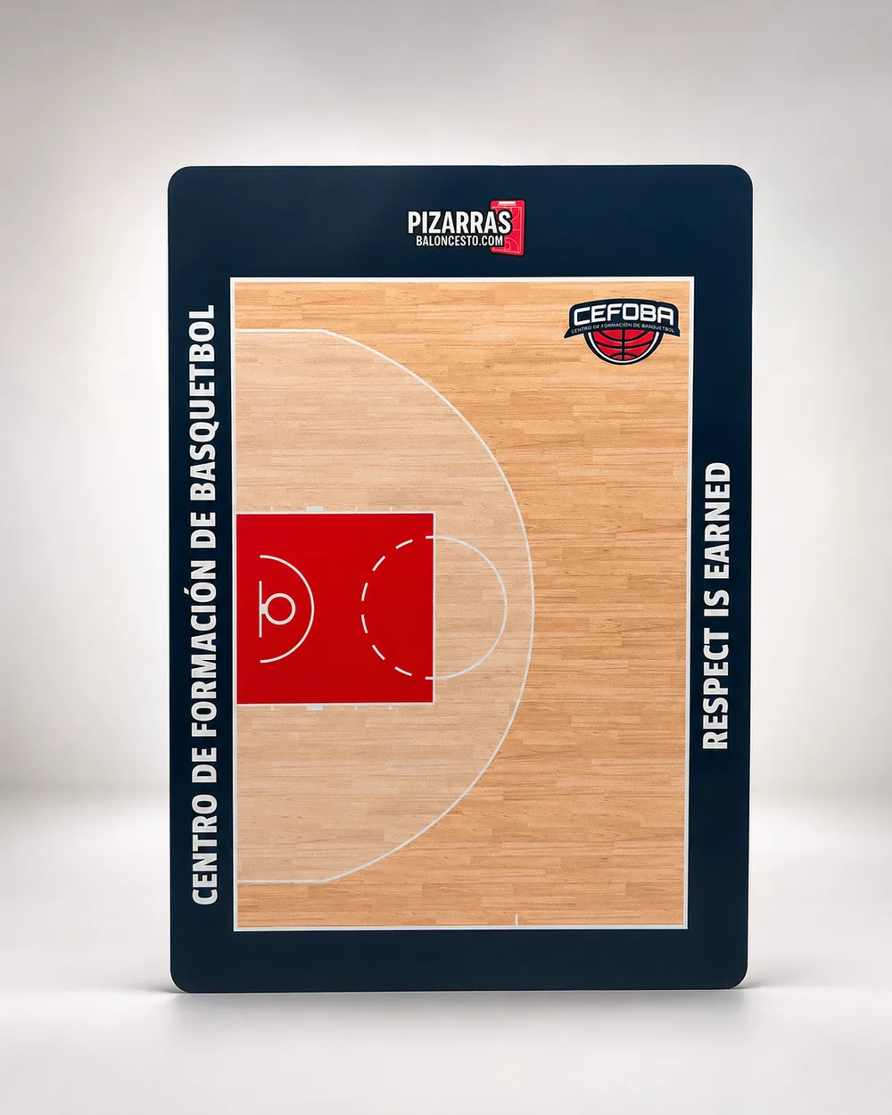 Gepersonaliseerd coachbord van een team